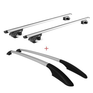 Ford Escape Roof Rack Roof Rail SET - Omac - 2616933 + 2616933-SET - Gray - '13-'19 Ford Escape Roof Rack Roof Rail SET - Omac - 2616933 + 2616933-SET - Gray - '13-'19